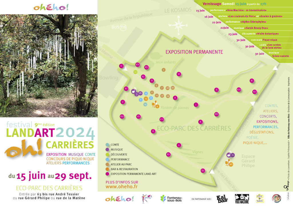 Plan LandArt Oh! Carrières 2024